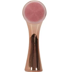 Brosse Visage 2 en 1 Double Action 13cm Rose