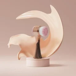 Brosse Visage 2 en 1 Double Action 13cm Rose