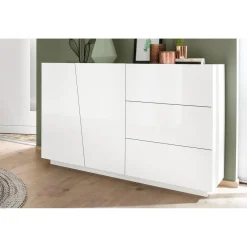 Buffet 2 portes 3 tiroirs L140cm VERONA