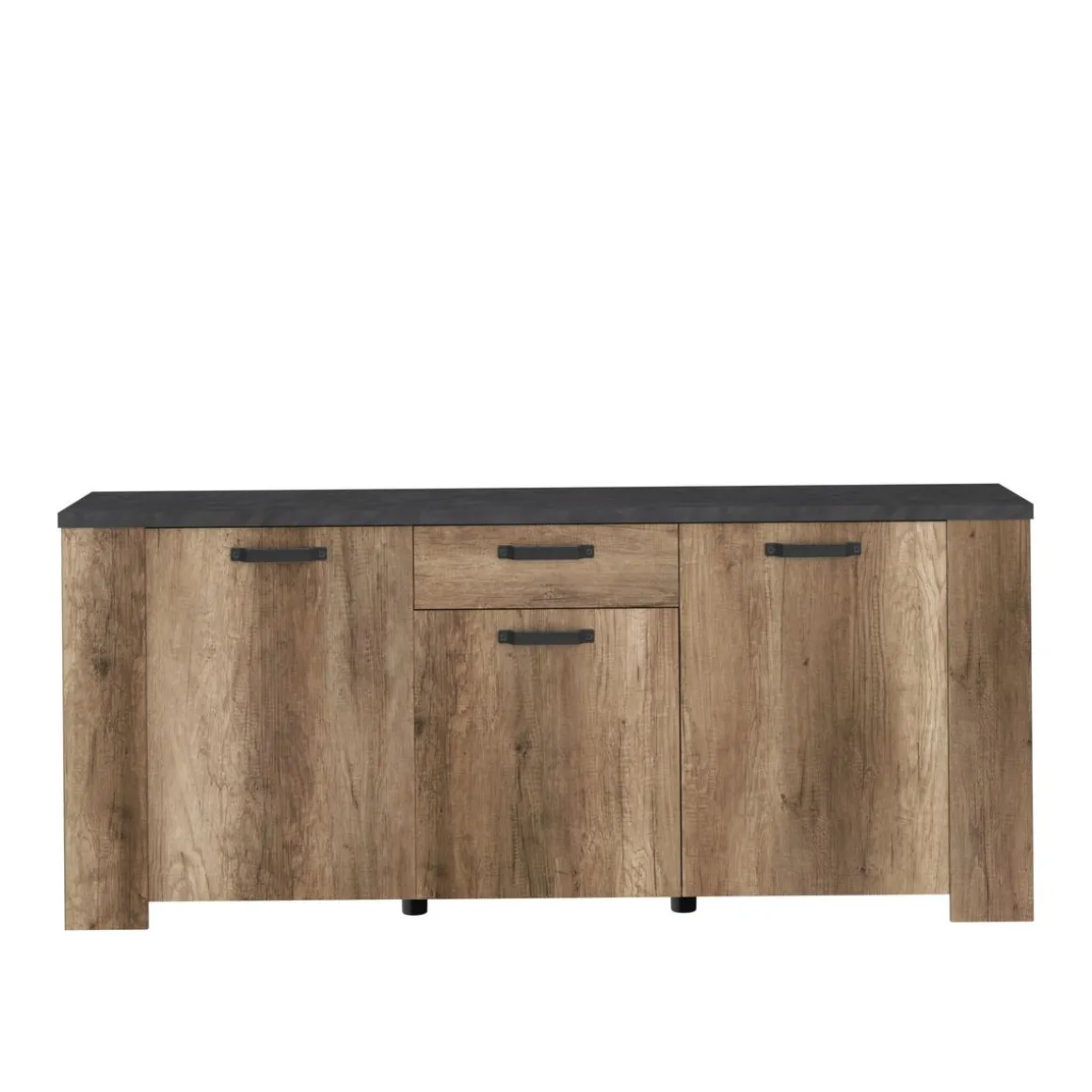Buffet 3 portes et 1 tiroir L182 cm TORSTEN