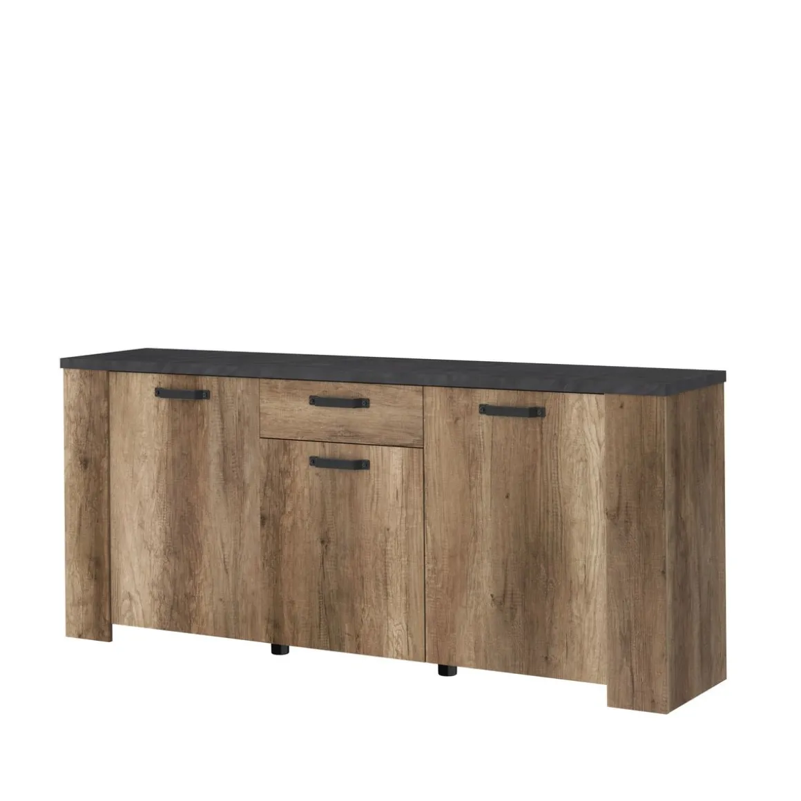 Buffet 3 portes et 1 tiroir L182 cm TORSTEN