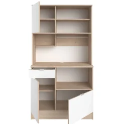 Buffet de cuisine avec nombreux rangements L100cm FEED