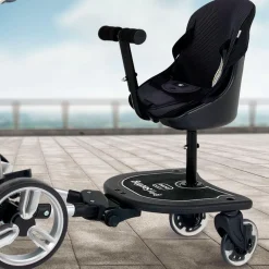 Buggy Board avec siège gris