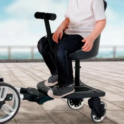 Buggy Board avec siège gris