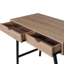 Bureau droit 2 tiroirs L100cm BROOKLINE