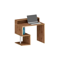 Bureau droit avec rehaussement L100 cm SANTA