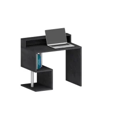 Bureau droit avec rehaussement L100 cm SANTA