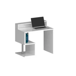 Bureau droit avec rehaussement L100 cm SANTA