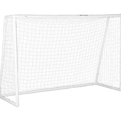 But de football cage de foot but futsal - dim. 180L x 92l x 124H cm - PVC blanc