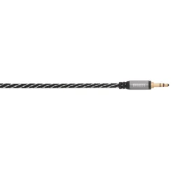Cable Jack 3.5 mm/Jack stéréo - Gris