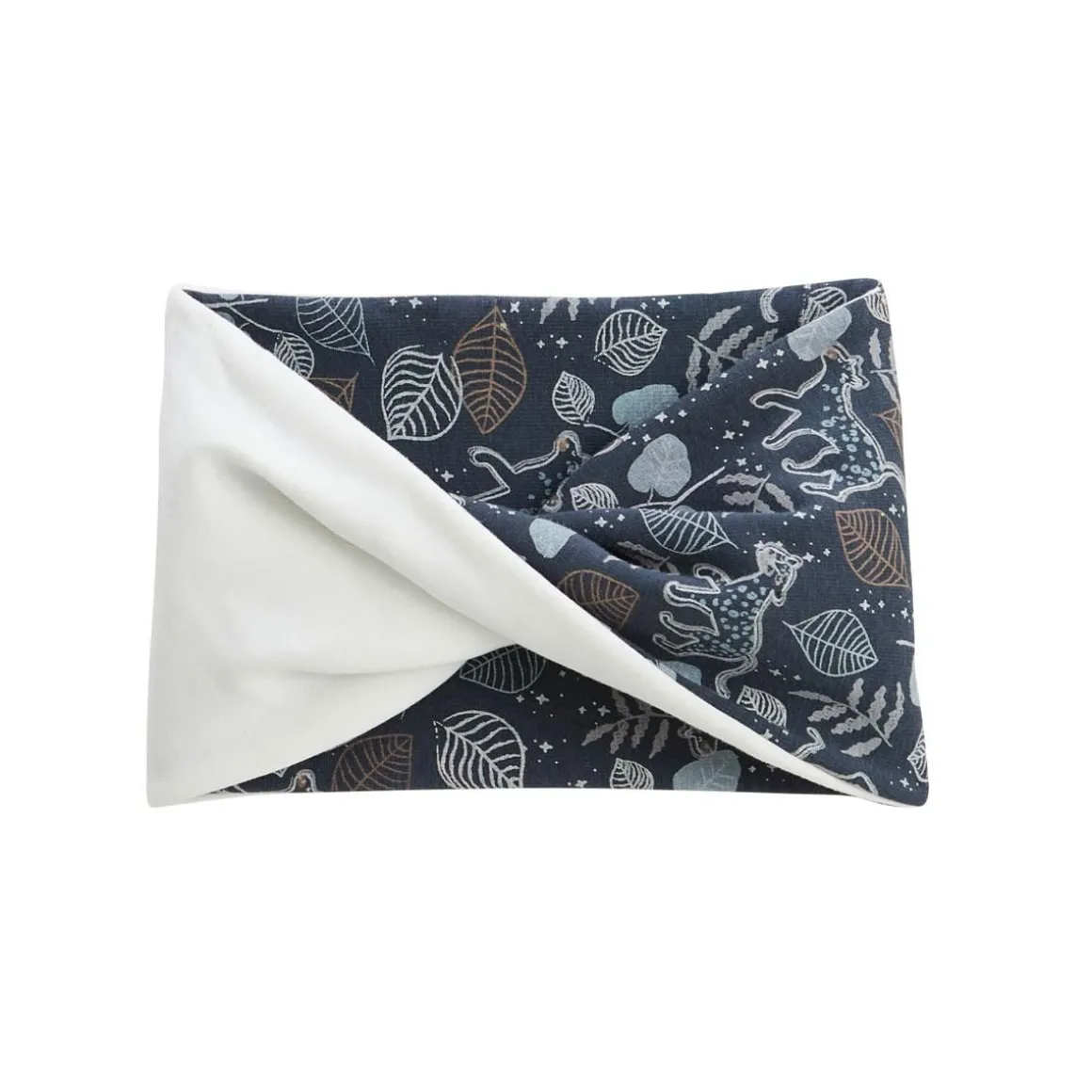 Cache cou enfant en molleton Félintrépide