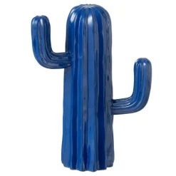 Cactus Déco Mexican Fiesta 28cm Bleu