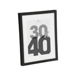 Cadre Photo Bois 30x40cm Noir