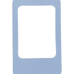 Cadre photo x 5 violet-rose-gris clair- vert et bleu