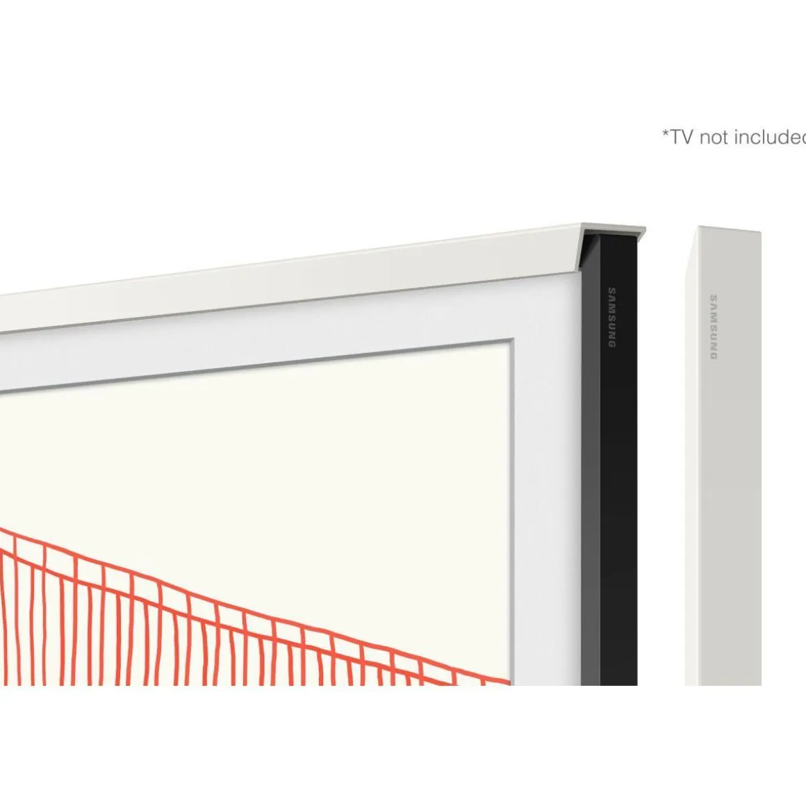 Cadre The Frame 65'' 2021 Blanc Chanfrein