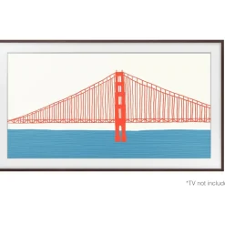 Cadre The Frame 65'' 2021 Noyer