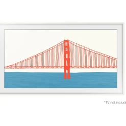 Cadre The Frame 85'' Blanc Moderne