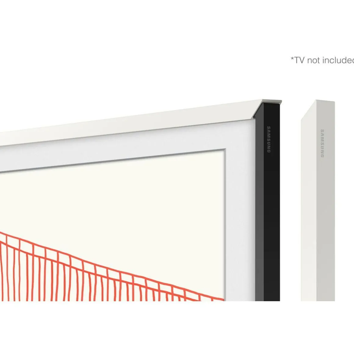 Cadre The Frame 65'' Blanc Moderne