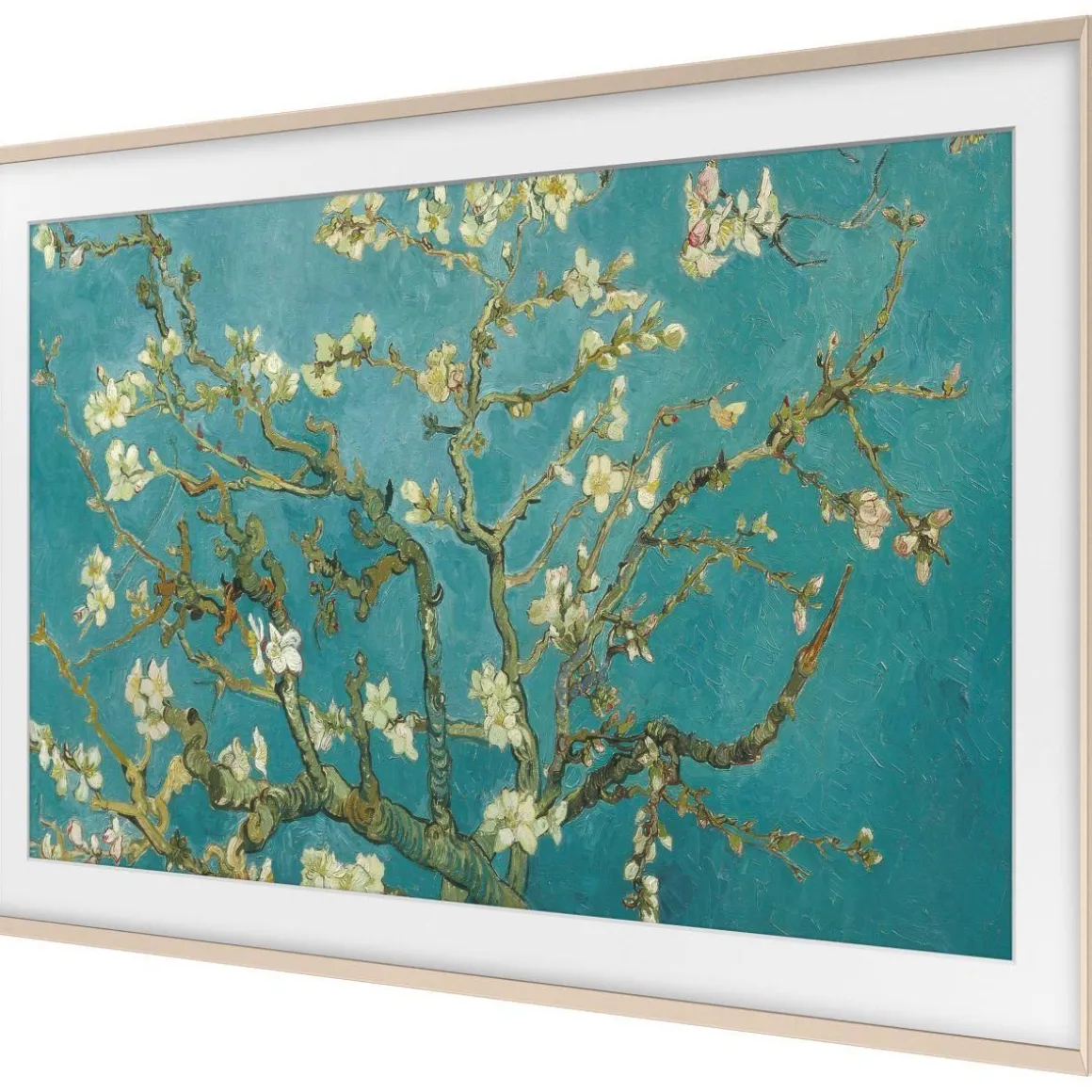 Cadre The Frame 75'' Métal Doré