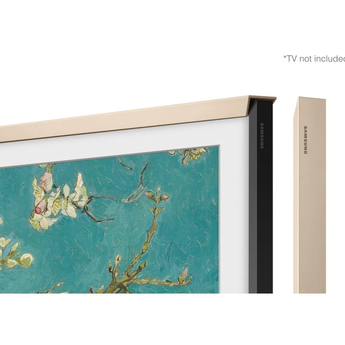 Cadre The Frame 75'' Métal Doré