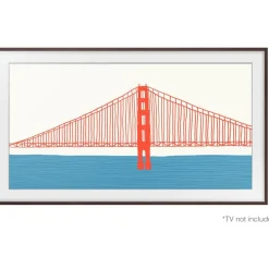 Cadre The Frame 75'' Noyer