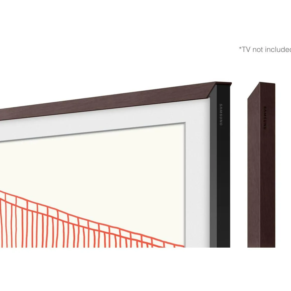 Cadre The Frame 75'' Noyer