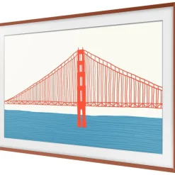 Cadre The Frame 55'' Rouge Brique