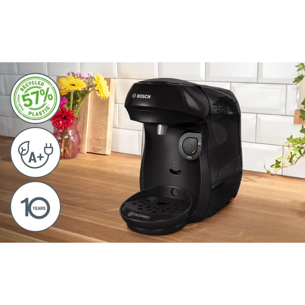 Cafetière à dosette Tassimo 1202E - Noir