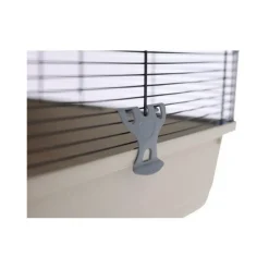 Cage pour petits animaux - KERBL - FLAT NATURE - 80 x 45 x 53 cm - 3 étages