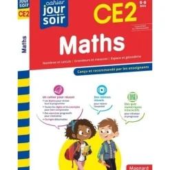 CAHIER DU JOUR/CAHIER DU SOIR MATHS CE2. EDITION 2023, Caussignac Georges