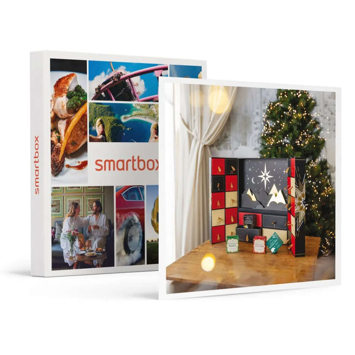 Calendrier de l'Avent La nuit étoilée : délices salés livrés à domicile - Coffret Cadeau Gastronomie