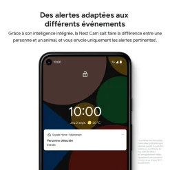 Caméra de surveillance Google Nest Cam (Intérieur - Filaire) - Blanc
