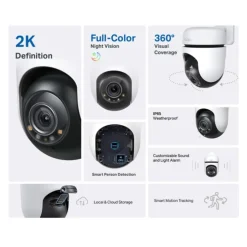 Caméra de surveillance TAPO TC41 - Blanc