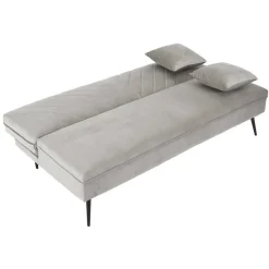 Canapé convertible Fauske- 2 Places - Gris