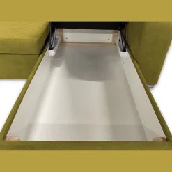 Canapé d'angle convertible réversible 5 places tissu BOB