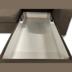 Canapé d'angle convertible réversible 5 places tissu BOB