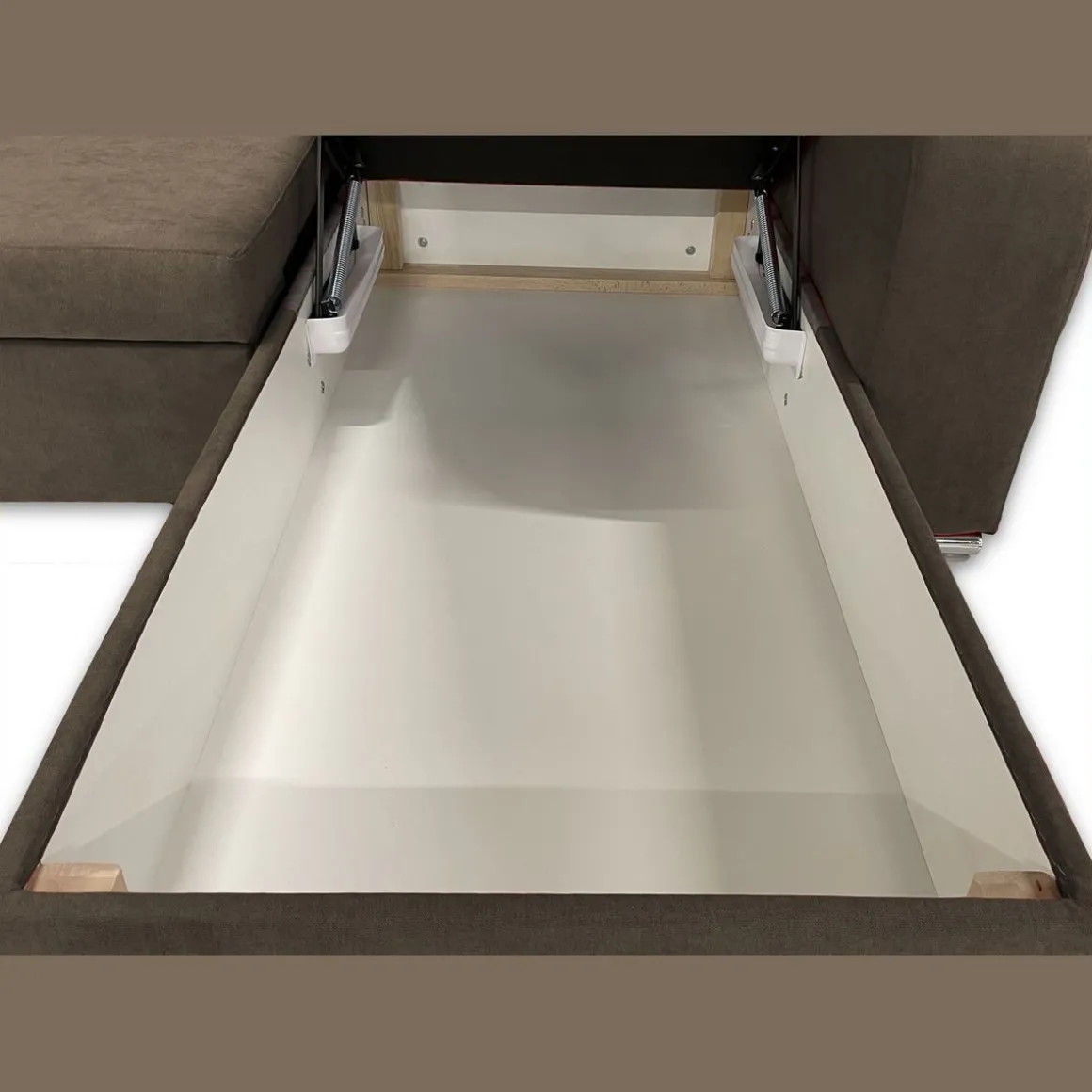 Canapé d'angle convertible réversible 5 places tissu BOB