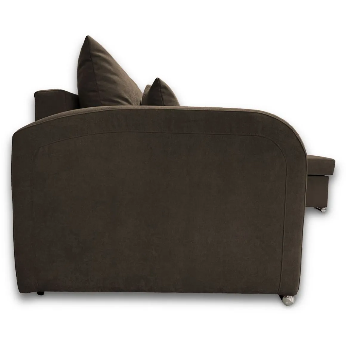 Canapé d'angle convertible réversible 5 places tissu BOB