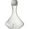Carafe Déco en Verre Courbée 31cm Transparent