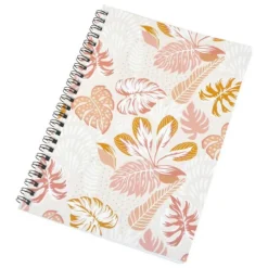 Carnet à Spirales A5 Harmonie 14x21cm Blanc