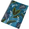 Carnet à Spirales A5 Jardin d'Eden 14x21cm Bleu