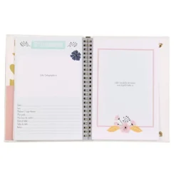 Carnet de Grossesse 52 Pages 16x22cm Blanc
