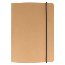 Carnet de notes quadrillé avec élastiques