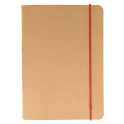 Carnet de notes quadrillé avec élastiques