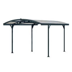 Carport Aluminium - Anthracite - 13,4m² - ATLAS 5000