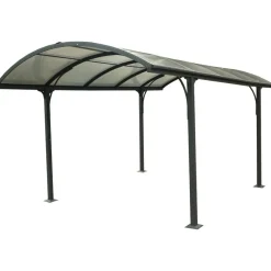 Carport Aluminium - Anthracite - 14,62m² - BLACKPOOL