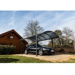 Carport Aluminium - Anthracite - 14,62m² - BLACKPOOL