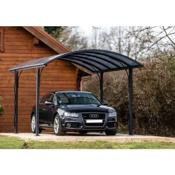 Carport Aluminium - Anthracite - 14,62m² - BLACKPOOL