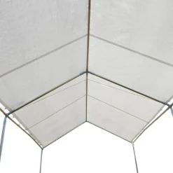 Carport auvent pour voiture 5,95L x 2,90l x 2,60H m acier galvanisé robuste PE haute densité