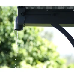 Carport en aluminium ARCADIA 5000 - 18 m² - Gris